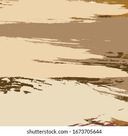 Abstract colourful brown hand drawn and paint brush, strokes pattern background. create nice scribble and painting for your design