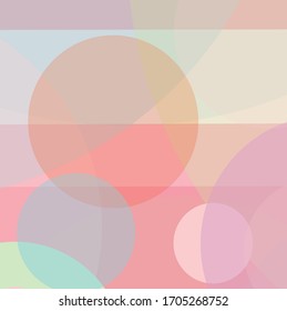 Abstract colourful circles pattern background. Creative nice geometric for your design