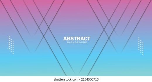 Abstract colourful gradient background with stripes. Modern design for web banner, presentation.