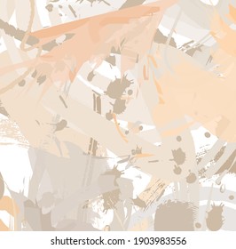Abstract colourful gray and brown  paint brush and strokes, splash colours pattern background. nice hand drawn and stripes texture for your design. Beautiful watercolor scribble lines backdrop.