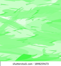 Abstract colourful green watercolor  paint brush and strokes horizontal pattern background. creative nice green hand drawn and splash colours for your design. Nice green tone colour