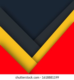 Abstract Colourful Material Design Background.