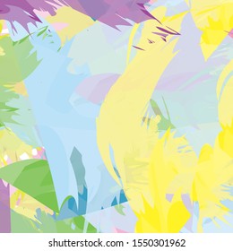 Abstract colourful paint brush and strokes, stripes pattern background. creative nice  hand drawn and grunge  backdrop
