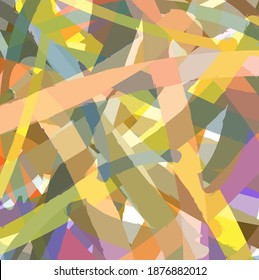 Resumen de pincel y trazos de pintura coloridos, fondo de patrón de líneas de garabatos. creativo y bonito dibujo a mano y colores salpicados para tu diseño. Bonitos tonos de colores fantasía rayas y grunge
