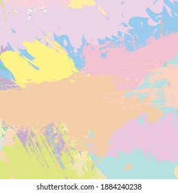 Abstract colourful paint brush and strokes, splash colours pattern background. Creative nice hand drawn and stripes texture for your design