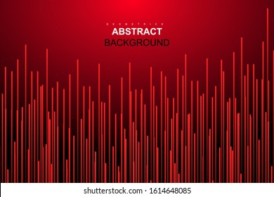 Abstract colourful red speed line background	