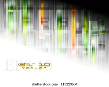 Abstract colourful stripes. Eps 10 vector illustration