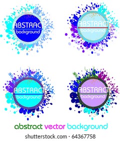 Abstract colourful vector background