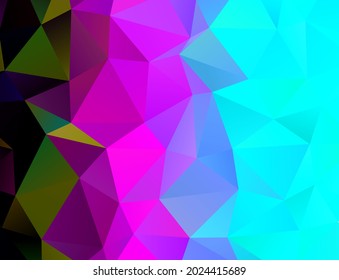 Abstract colourful wallpaper background vector. Geometric pattern, texture for web banner. Contemporary Creative collage wallpaper. Modern vector backdrop illustration.