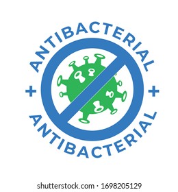 Abstract colourfull antibacterial logo design