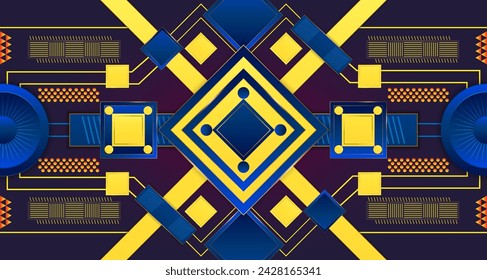 abstract colroful geometric background design