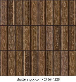 Abstract column old wooden texture, Vector illustration wood plank, Realistic wooden texture with boards, seamless pattern background.