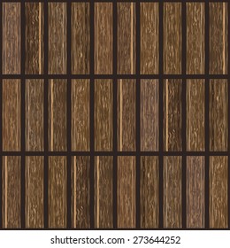 Abstract column old wooden texture, Vector illustration wood plank, Realistic wooden texture with boards, seamless pattern background.