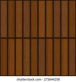 Abstract column old wooden texture, Vector illustration wood plank, Realistic wooden texture with boards, seamless pattern background.