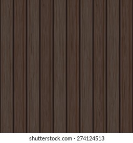 Abstract column old wooden texture, Vector illustration wood plank, Realistic wooden texture with boards, seamless pattern background.