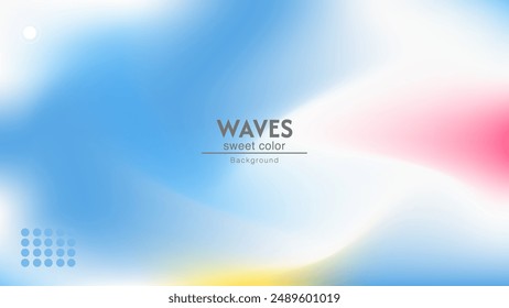 Abstract combination background of rainbow colors. Minimalist pastel color design.