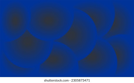 Abstract combination background with various colors and shapes of leaves with various colors and shapes of round patterns