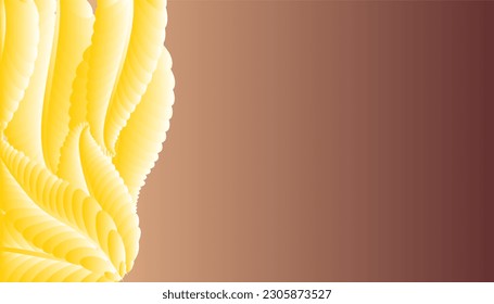 Abstract combination background with various colors and shapes of leaves with various colors and shapes of round patterns