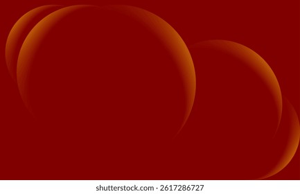 Abstract combined red and yellow with circle variation background for presentation brochure or wallpaper