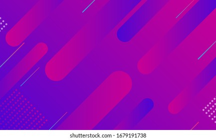 Abstract comet purple mixed blue background Dynamic shapes composition vector design