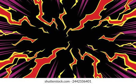 abstract comic action effect background 05