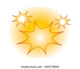 Abstract comic background design Free Vector