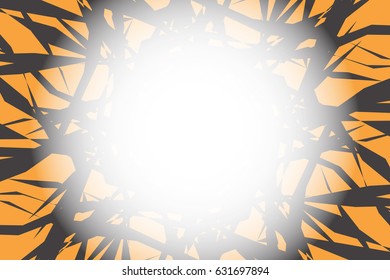 Abstract Comic Book Explosion Radial Speed Lines Background. Manga. Anime. Novel. Vector Illustration