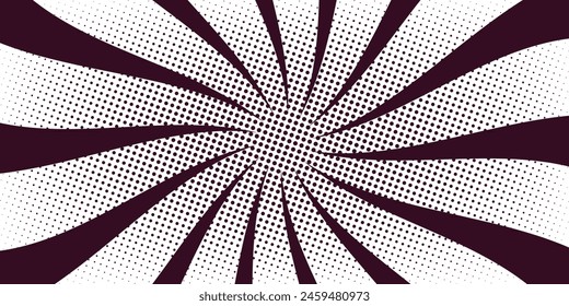 Abstract comic book flash explosion radial lines background. Vector illustration for superhero design. Bright black white light strip burst. Flash ray blast glow.