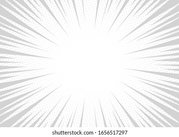 abstract comic gray background cartoon style. sunlight. vector illustration.