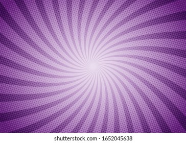 abstract comic purple background cartoon style. sunlight. vector illustration.