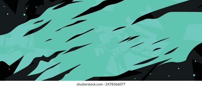 Abstract Comic Style Graffiti Colorful Digital Art Background: Vibrant Fluid Forms and Multi-Color Geometric Cartoon Shapes for Trendy Modern Design  Perfect for Placards, Banners, and Covers etc