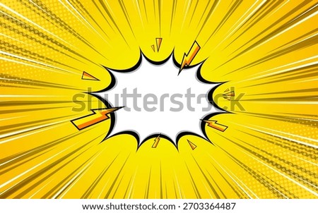 Abstract comic wallpaper. Cartoon style background.