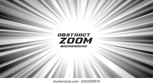 Abstract Comic Zoom Speed Background