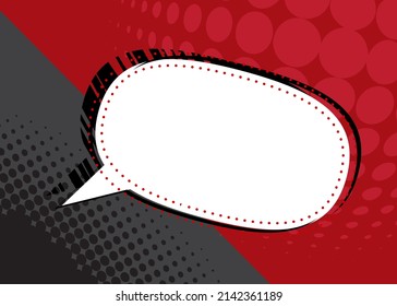 Abstract Comics Background. Poster, banner, flyer, cover. Comic book elements. Retro pop art style backdrop.