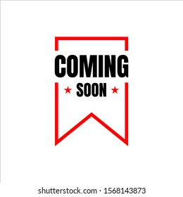 abstract coming soon sign. website page site and offline banner icon. coming soon stamp vector illustration.