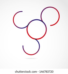Abstract communication backgrounds.