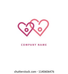 Abstract community logo icon vector design. Creative agency, social work, teamwork, business, advertising vector logo. Happy motivated people in colorful logo. Team web icon.