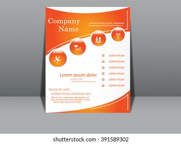 Abstract Company Brochure