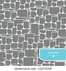 Abstract company brochure frontpage vector eps10
