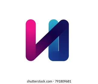abstract company gradient logo vector