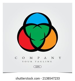 Resumen de la empresa Logo diseño logotipo elemento de diseño elegante premium de la plantilla eps 10