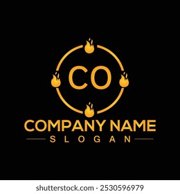 Abstract company logo design template