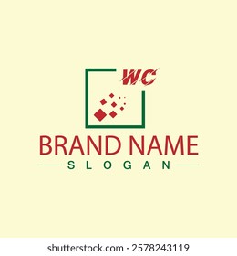 Abstract company logo design template
