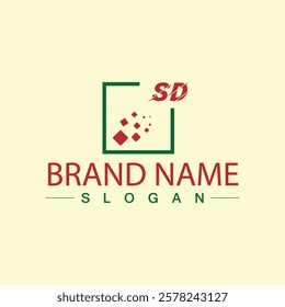 Abstract company logo design template