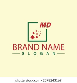 Abstract company logo design template