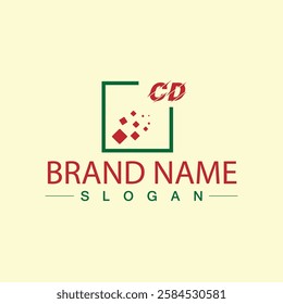 Abstract company logo design template