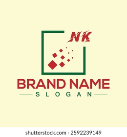 Abstract company logo design template