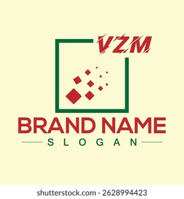 Modelo de design do logotipo abstrato da empresa
