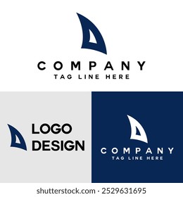 Abstract company logo element template