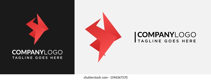 Abstract company logo icon vector design illustration